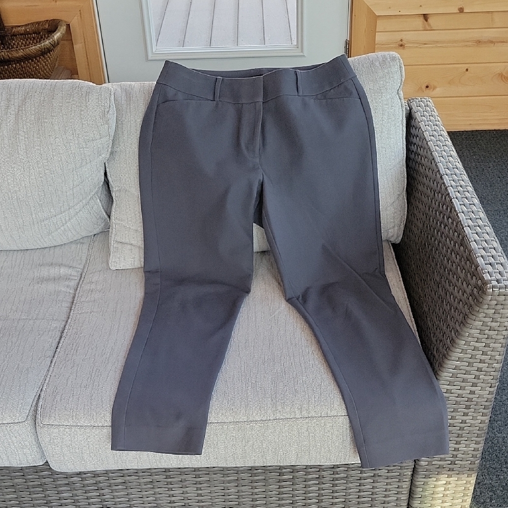 LOFT Charcoal Skinny Pants